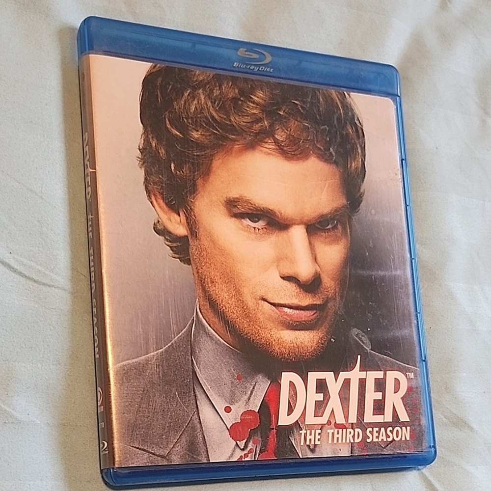 Showtime Collection Dexter The Third Season Blu-ray - Blue Case